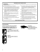 Preview for 5 page of Whirlpool W10804688 Use & Care Manual