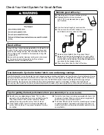 Preview for 6 page of Whirlpool W10804688 Use & Care Manual