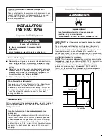 Предварительный просмотр 3 страницы Whirlpool W10855069A User Instructions