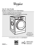 Whirlpool W10856086A Use & Care Manual предпросмотр