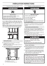 Предварительный просмотр 4 страницы Whirlpool W11176204A Use & Care Manual