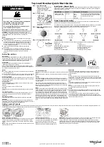 Whirlpool W11354638A Quick Start Manual предпросмотр