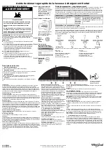 Предварительный просмотр 2 страницы Whirlpool W11355380A Quick Start Manual