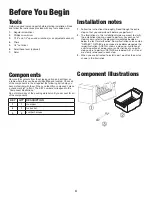 Preview for 4 page of Whirlpool W11517113 Installation Manual