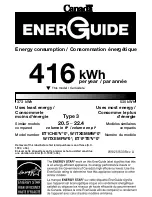 Preview for 2 page of Whirlpool W1TXEMFWQ Energy Manual