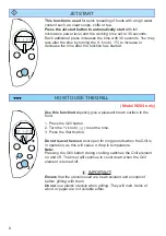 Предварительный просмотр 8 страницы Whirlpool W201 Instructions For Use Manual