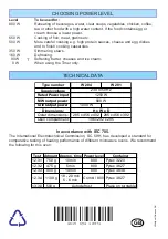 Предварительный просмотр 16 страницы Whirlpool W201 Instructions For Use Manual