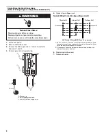 Preview for 6 page of Whirlpool W2GH3 Installation Instructions Manual