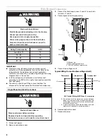 Предварительный просмотр 6 страницы Whirlpool W2H3 Installation Instructions Manual