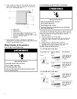 Preview for 8 page of Whirlpool W5CE1522FB Owner'S Manual