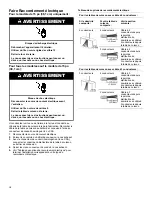 Preview for 18 page of Whirlpool W5CE1522FB Owner'S Manual