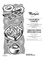 Whirlpool W5CG3024 Use & Care Manual предпросмотр