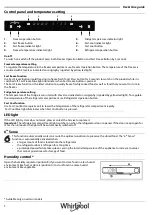 Предварительный просмотр 4 страницы Whirlpool W7 931A OX User Manual