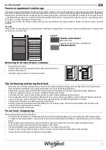 Предварительный просмотр 7 страницы Whirlpool W7 931A OX User Manual