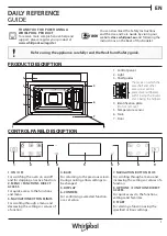 Preview for 1 page of Whirlpool W7 MS450 Daily Reference Manual