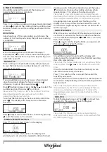 Preview for 6 page of Whirlpool W7OM44S1H Daily Reference Manual