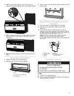 Предварительный просмотр 7 страницы Whirlpool W7WCC065XB Use And Care Manual