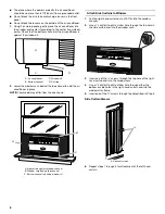 Предварительный просмотр 8 страницы Whirlpool W7WCC065XB Use And Care Manual