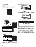 Предварительный просмотр 10 страницы Whirlpool W7WCC065XB Use And Care Manual