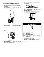 Предварительный просмотр 12 страницы Whirlpool W7WCC065XB Use And Care Manual
