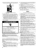 Предварительный просмотр 18 страницы Whirlpool W8CRNGMXD User Instructions