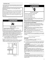 Предварительный просмотр 3 страницы Whirlpool W8CRNGMXD00 User Instructions