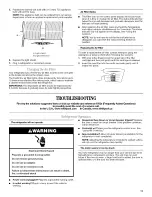 Предварительный просмотр 11 страницы Whirlpool W8CRNGMXD00 User Instructions