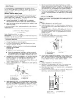 Предварительный просмотр 4 страницы Whirlpool W8FLNGFVD00 User Instructions