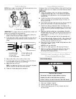 Preview for 8 page of Whirlpool WAHM Installation Instructions Manual