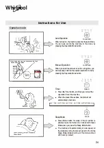 Preview for 28 page of Whirlpool WAP1038Q Manual