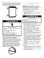 Preview for 13 page of Whirlpool WAR349BSL Use & Care Manual