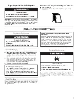 Preview for 3 page of Whirlpool WAR488 Use And Care Manual