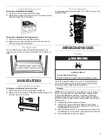 Preview for 7 page of Whirlpool WAR488 Use And Care Manual