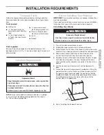 Preview for 3 page of Whirlpool Washer/Dryer Pedestal Installation Instructions Manual