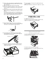 Preview for 6 page of Whirlpool Washer/Dryer Pedestal Installation Instructions Manual