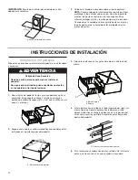 Preview for 12 page of Whirlpool Washer/Dryer Pedestal Installation Instructions Manual