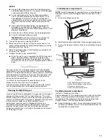 Preview for 11 page of Whirlpool WASHER Use & Care Manual