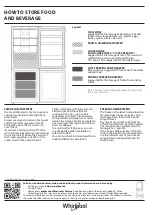 Preview for 4 page of Whirlpool WB70E 972 X EX Quick Manual