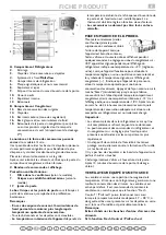 Предварительный просмотр 9 страницы Whirlpool WBC3546 A+NFCW Product Sheet