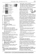 Предварительный просмотр 17 страницы Whirlpool WBC3546 A+NFCW Product Sheet