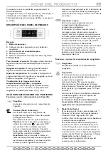 Предварительный просмотр 18 страницы Whirlpool WBC3546 A+NFCW Product Sheet