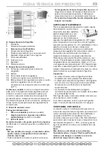 Предварительный просмотр 21 страницы Whirlpool WBC3546 A+NFCW Product Sheet