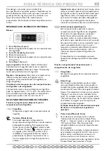 Предварительный просмотр 22 страницы Whirlpool WBC3546 A+NFCW Product Sheet