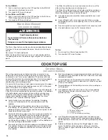 Предварительный просмотр 10 страницы Whirlpool WCE55US0H User Instructions