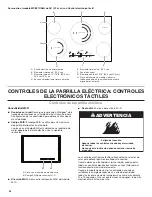 Предварительный просмотр 34 страницы Whirlpool WCE55US0H User Instructions