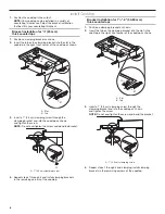 Предварительный просмотр 6 страницы Whirlpool WCG52424AS Installation Instructions Manual