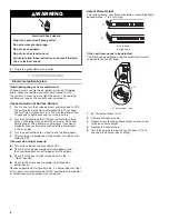 Предварительный просмотр 8 страницы Whirlpool WCG52424AS Installation Instructions Manual