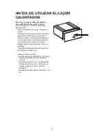 Preview for 6 page of Whirlpool WD 142 IX (Spanish) Instrucciones De Uso