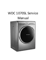 Предварительный просмотр 1 страницы Whirlpool WDC 1070SL Service Manual