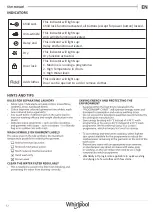 Предварительный просмотр 12 страницы Whirlpool WDC11704RG Series Health & Safety, Use & Care, Installation Manual